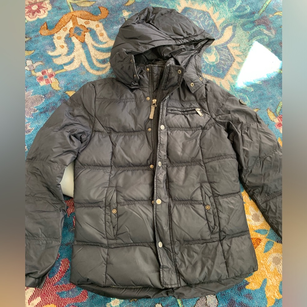 Diesel black small down jacket